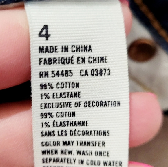 American Eagle Super Stretch Denim Shorts Women’s Size 4 Blue Frayed Hem Classic - Picture 10 of 11